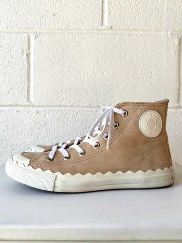 Chloe suede high top sneakers - image 1