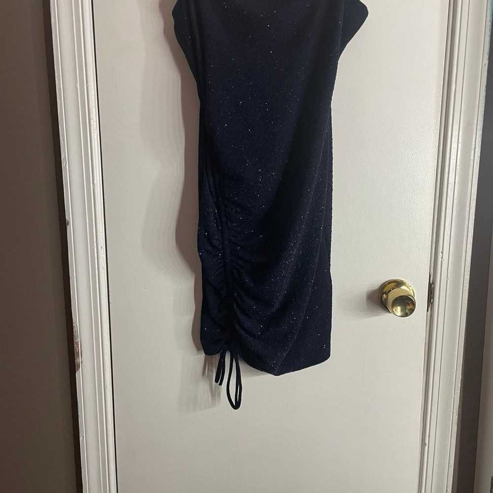 Dark Blue Homecoming Dress - image 3