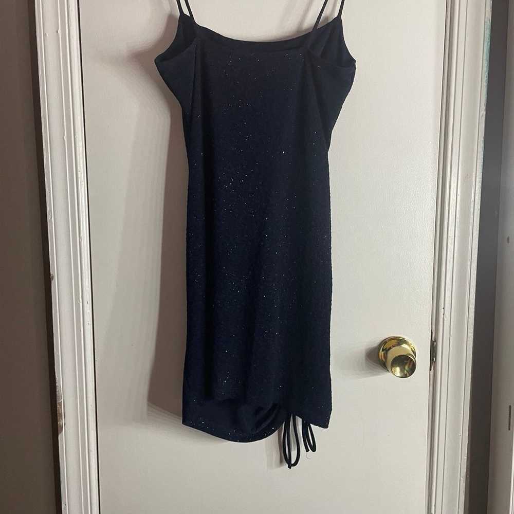 Dark Blue Homecoming Dress - image 4