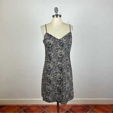 Veronica Beard Snake Print Slip Dress Large - image 1