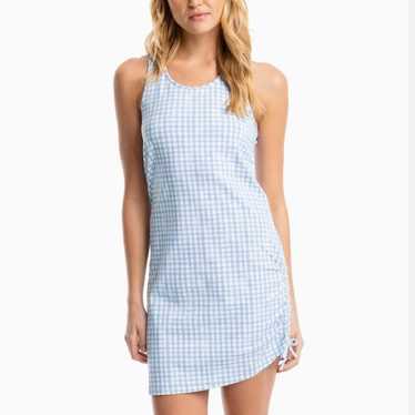 Southern Tide Kinsley Gingham Light Blue Performan