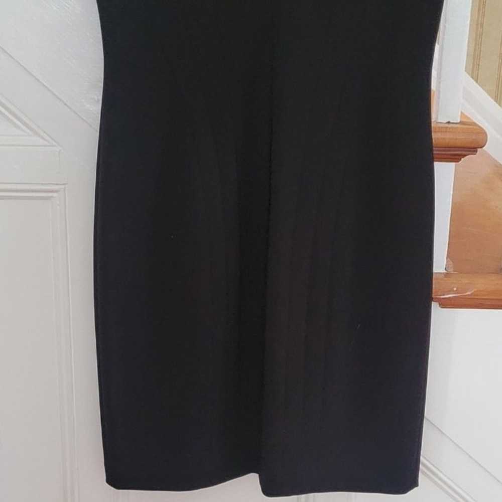 CALVIN KLEIN Black Midi Dress Size 12 - image 6