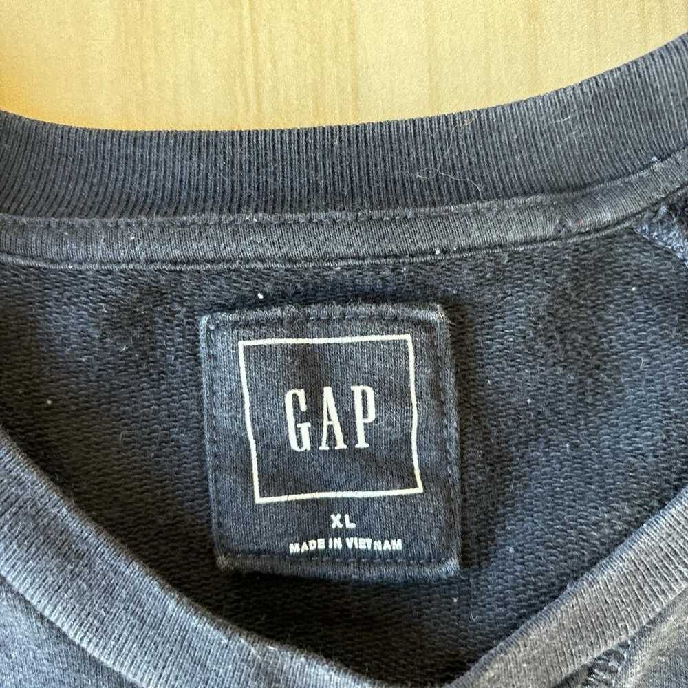 Gap × Vintage Navy blue GAP 1969 Crewneck - image 4