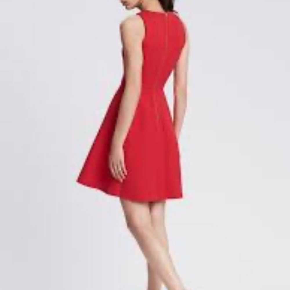 Banana Republic - Red A-Line Dress - Size 16 - image 3