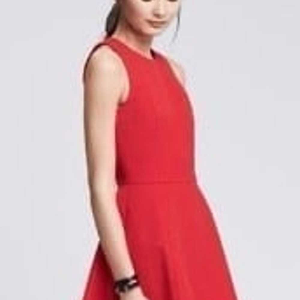 Banana Republic - Red A-Line Dress - Size 16 - image 4