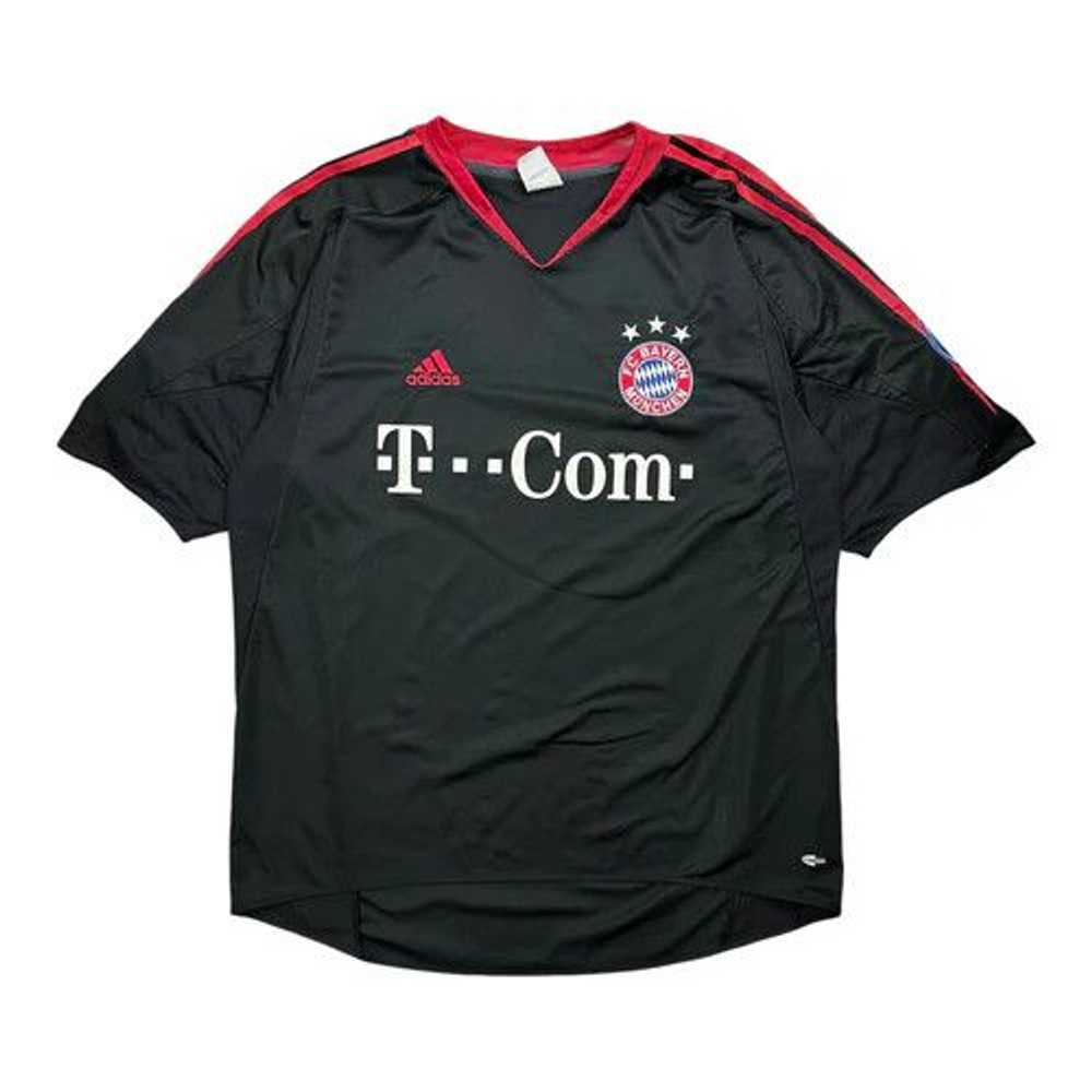 Adidas Vintage FC Bayern Munich Soccer Jersey Bla… - image 1