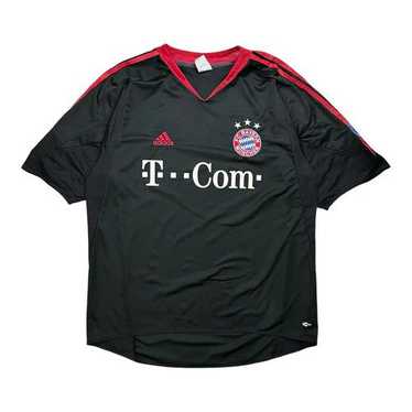 Adidas Vintage FC Bayern Munich Soccer Jersey Bla… - image 1