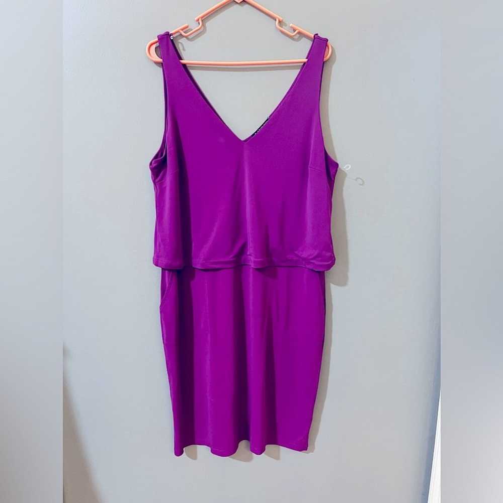 Ralph Lauren Womens Large Tank Dress Raspberry Pi… - image 1