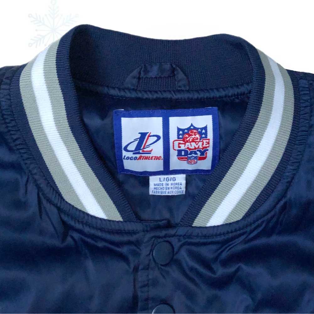 Vintage NFL Dallas Cowboys Logo Athletic Jacket (… - image 3