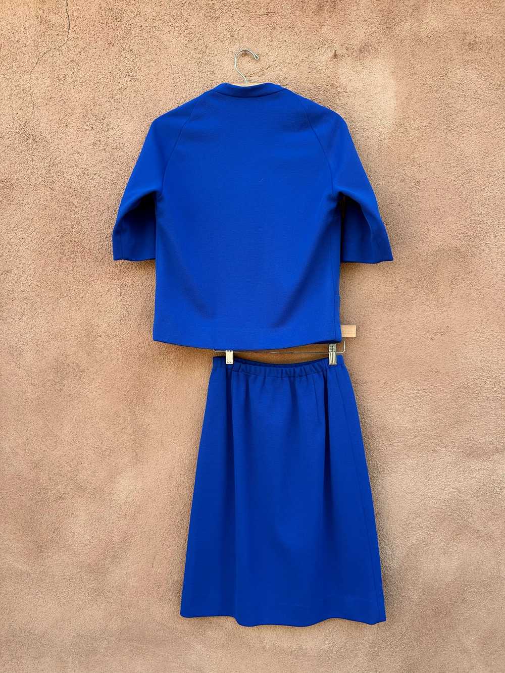 1950's Blue Lady Trucker 2 Piece Set - image 4