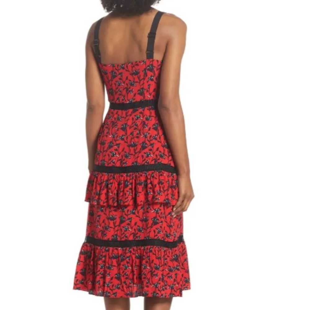 Adelyn Rae Isabel Tiered Ruffle Midi Dress, XL - image 2