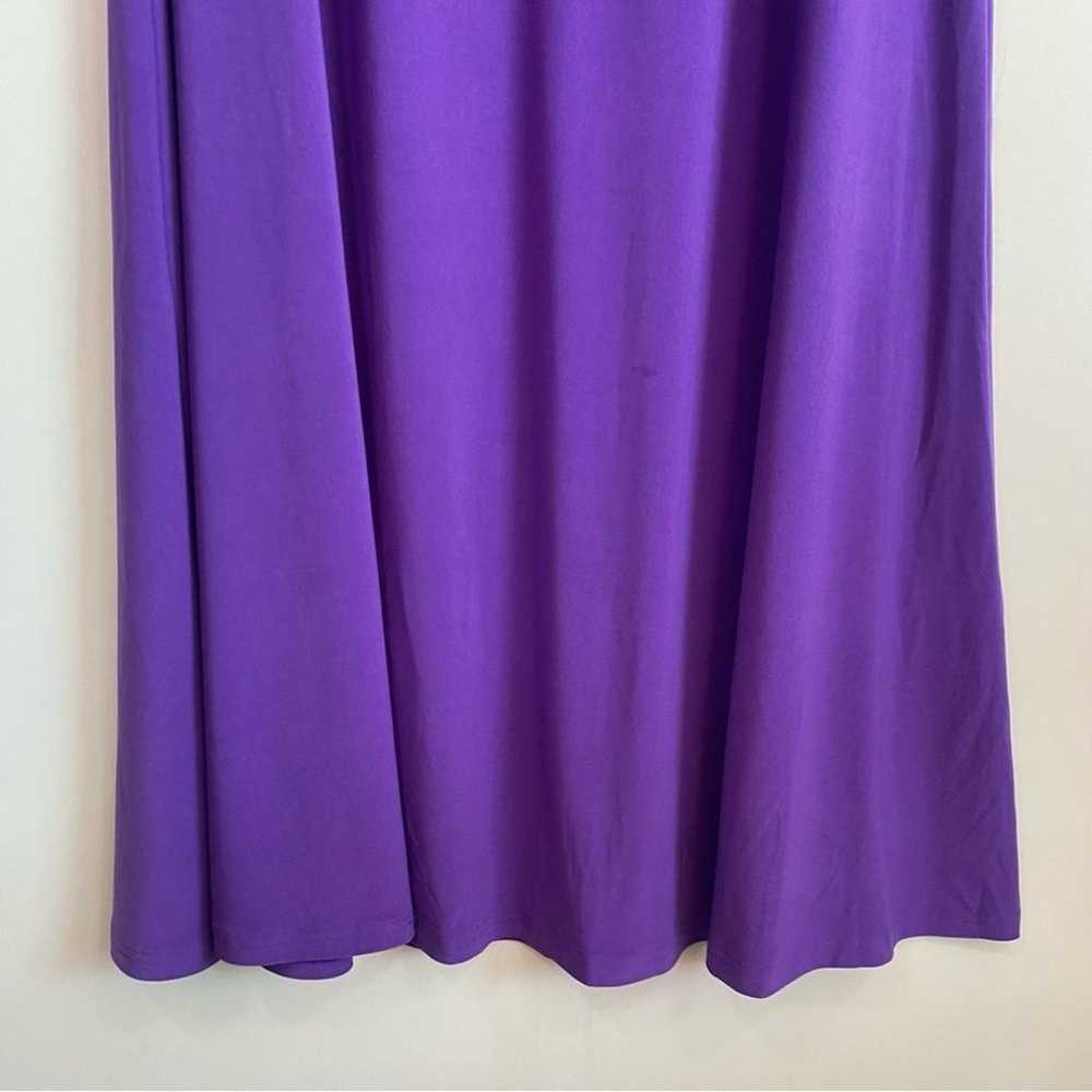 SYMPLI Nu Tank Dress Purple Midi Womens Size 18 - image 5