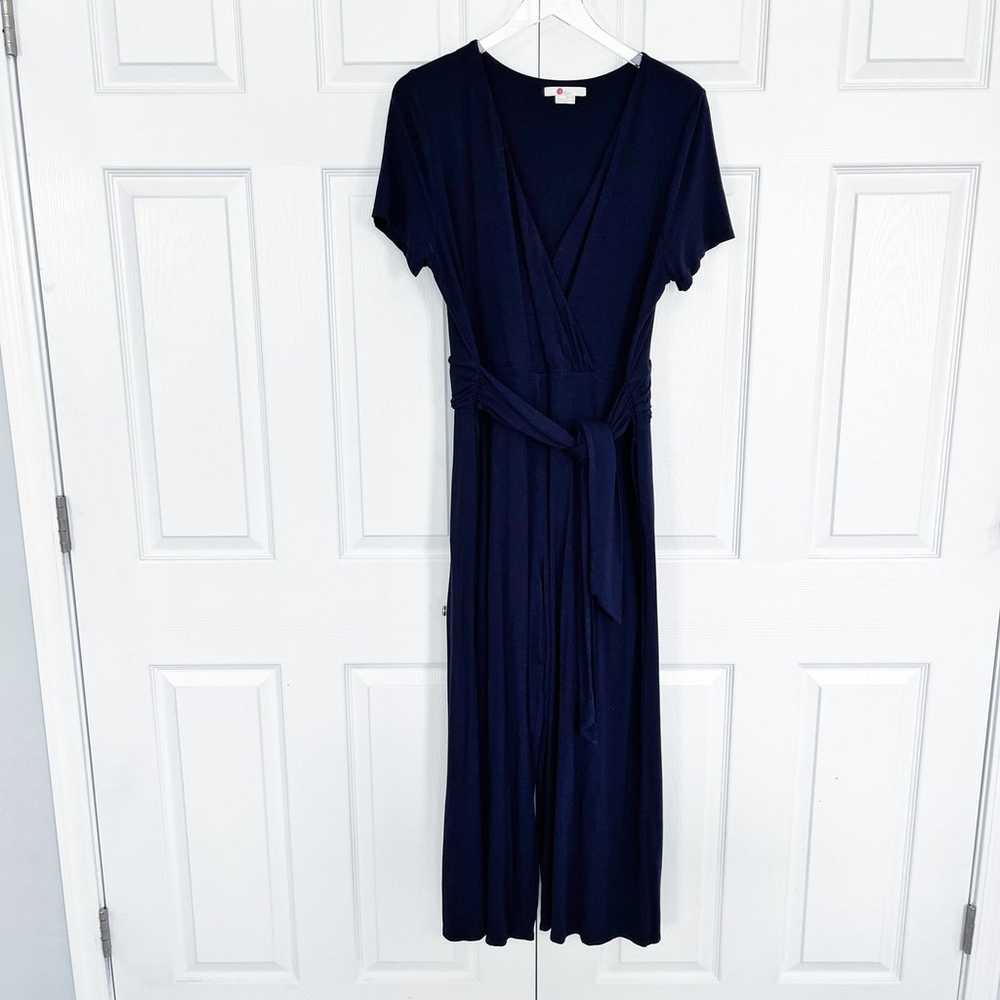 Boden Ellen Jersey Knit Jumpsuit in Navy - image 2