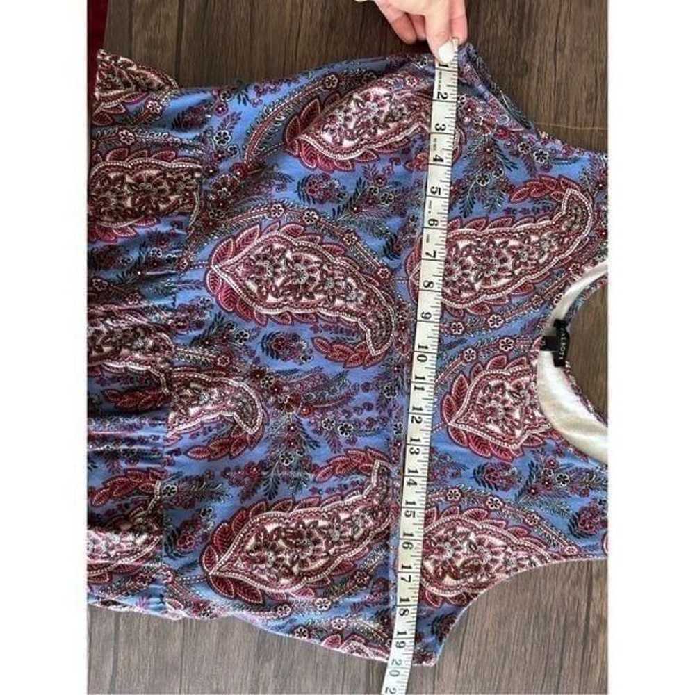 Talbots Multicolored Paisley Moroccan Multicolore… - image 10