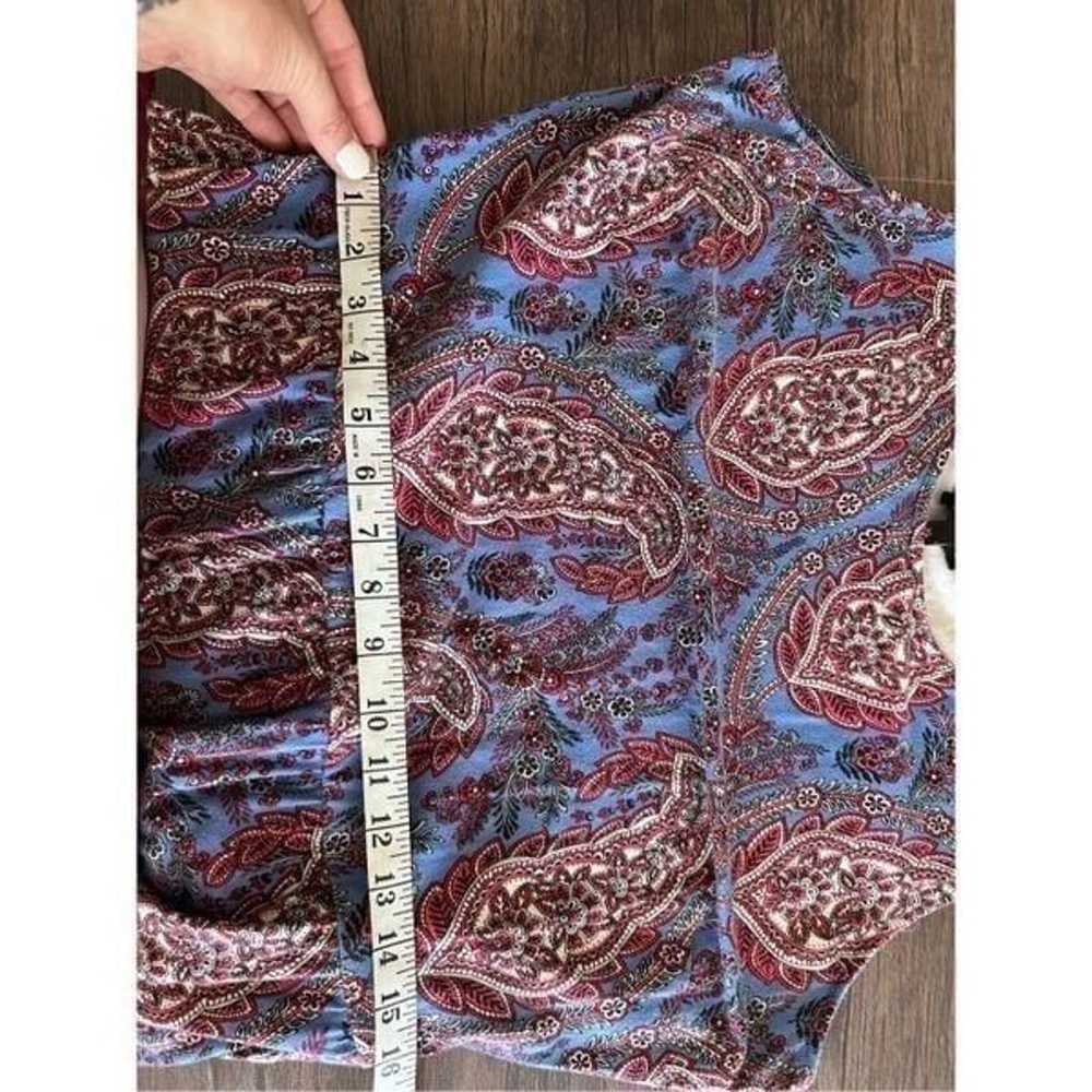 Talbots Multicolored Paisley Moroccan Multicolore… - image 11