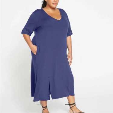 Universal Standard Poise Midi T Shirt Dress - image 1