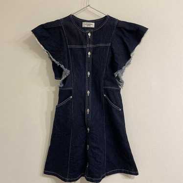 LILY BROWN Denim Mini Onepiece