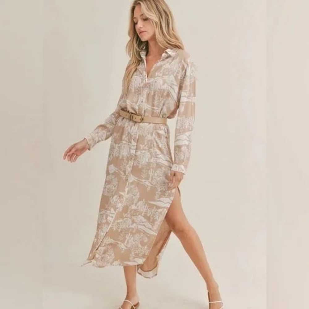 Sadie & Sage High Desert Shirt Dress - image 1