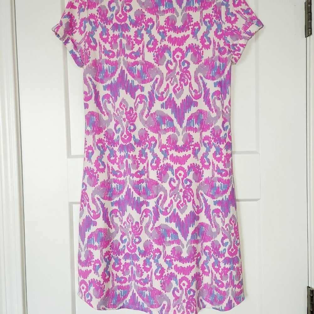 Lilly Pulitzer Tammy Dress small Sunbathers Flami… - image 3