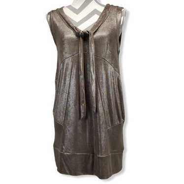 MARC BY MARC JACOBS shimmering bronze dress size S