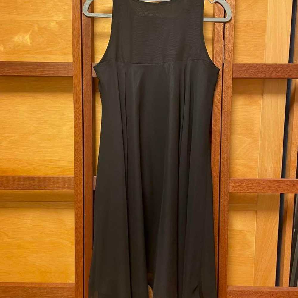 JILL STUART chiffon A-line party dress in black. - image 2