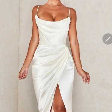 house of cb white/ivory dress