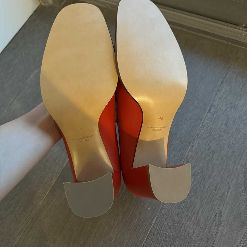 Mansur Gavriel Leather heels - image 5