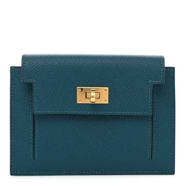 HERMES Epsom Kelly Pocket Compact Wallet