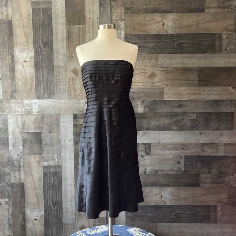 Adrianna Papell boutique little black dress size … - image 11