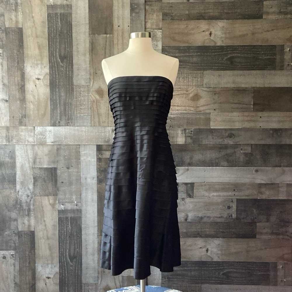 Adrianna Papell boutique little black dress size … - image 5