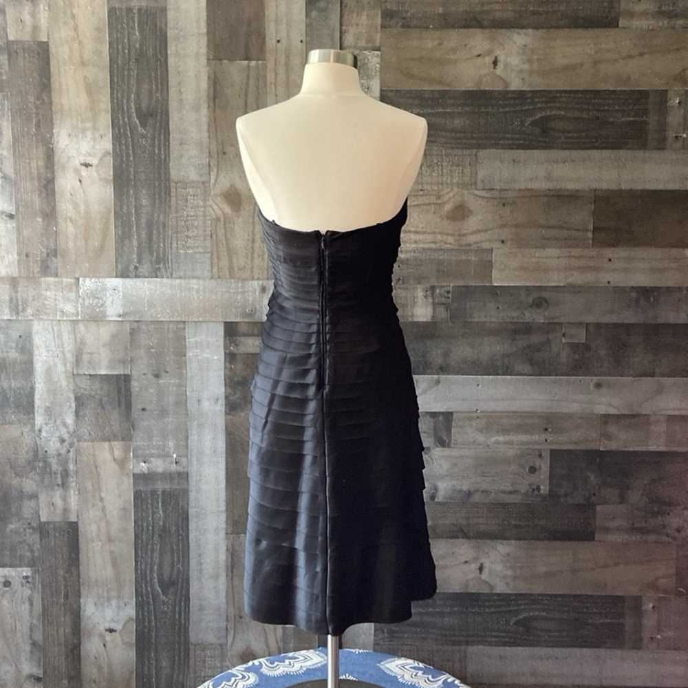 Adrianna Papell boutique little black dress size … - image 7