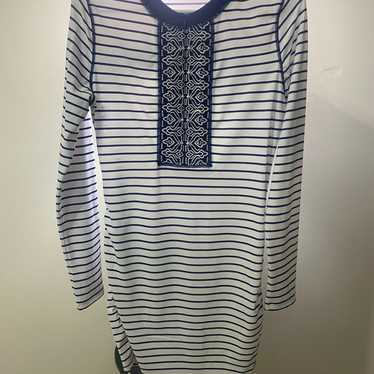 Talbots Cabana Life embroidered dress