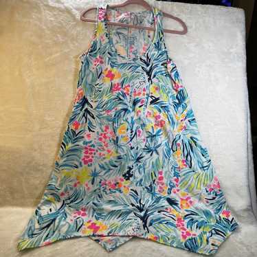 EUC Lilly Pulitzer Melle Trapeze Dress Tippy Top … - image 1