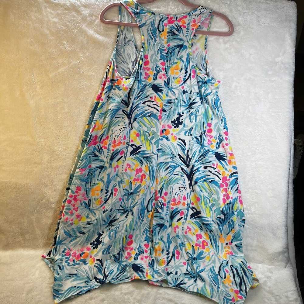 EUC Lilly Pulitzer Melle Trapeze Dress Tippy Top … - image 2