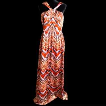 Antonio Melani | Colorful Halter Maxi | Size 8