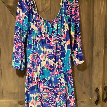 Lilly Pulitzer Beatrix Off Shoulder 2024 XXS