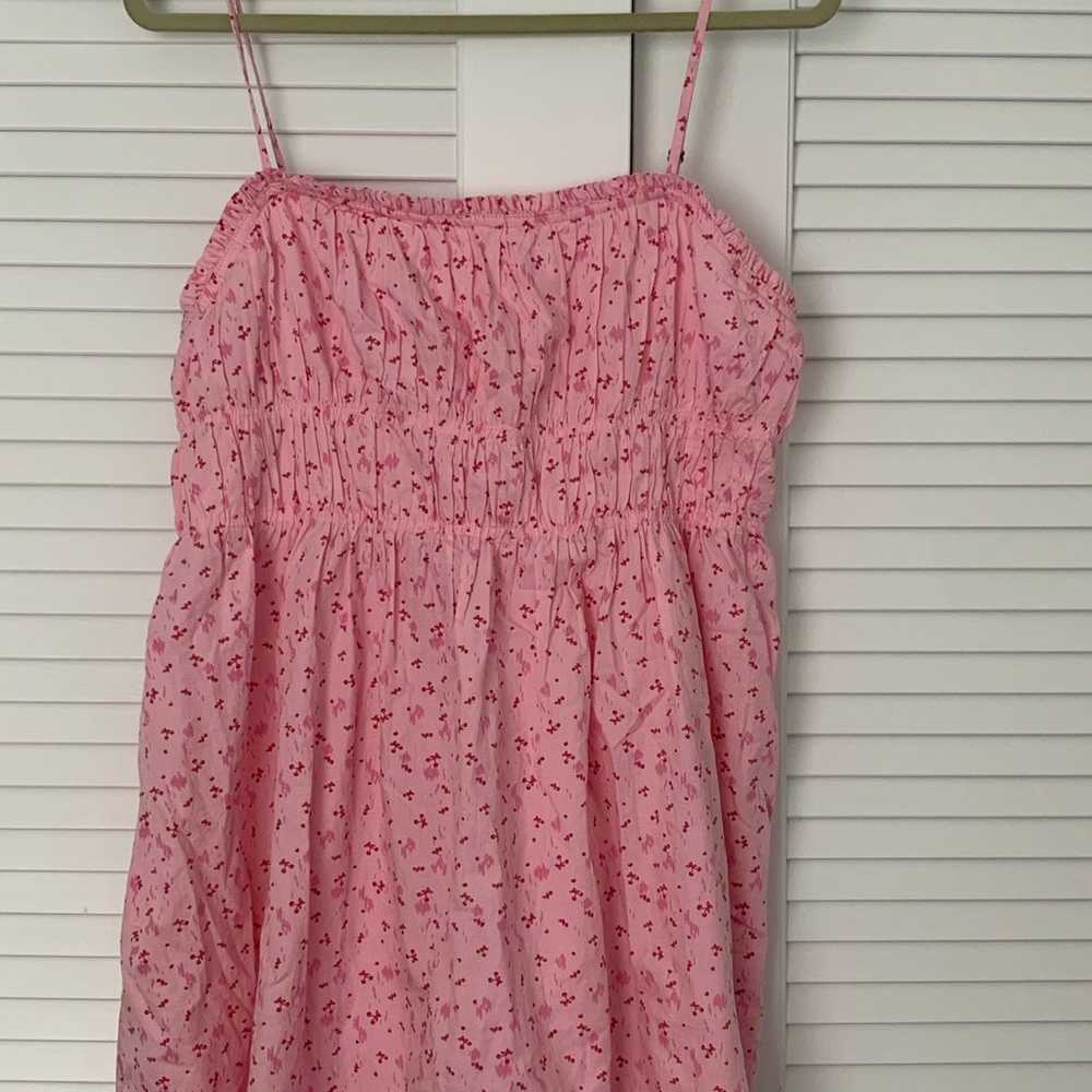 NWOT Free People Gabby mini dress cherry print sm… - image 4