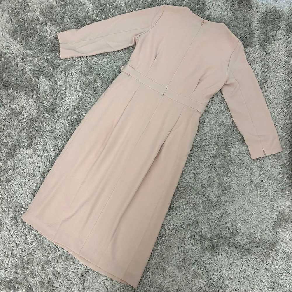 【Excellent Condition】INDIV Pink Seven-Sleeve Dress - image 8