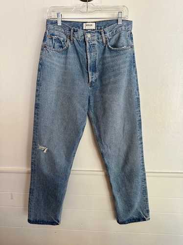 AGOLDE 90's Pinch Waist High Rise Straight Jean…