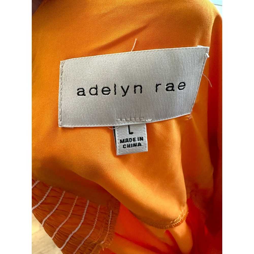 Adelyn Rae Kayla Puff Sleeve Orange Satin Babydol… - image 10