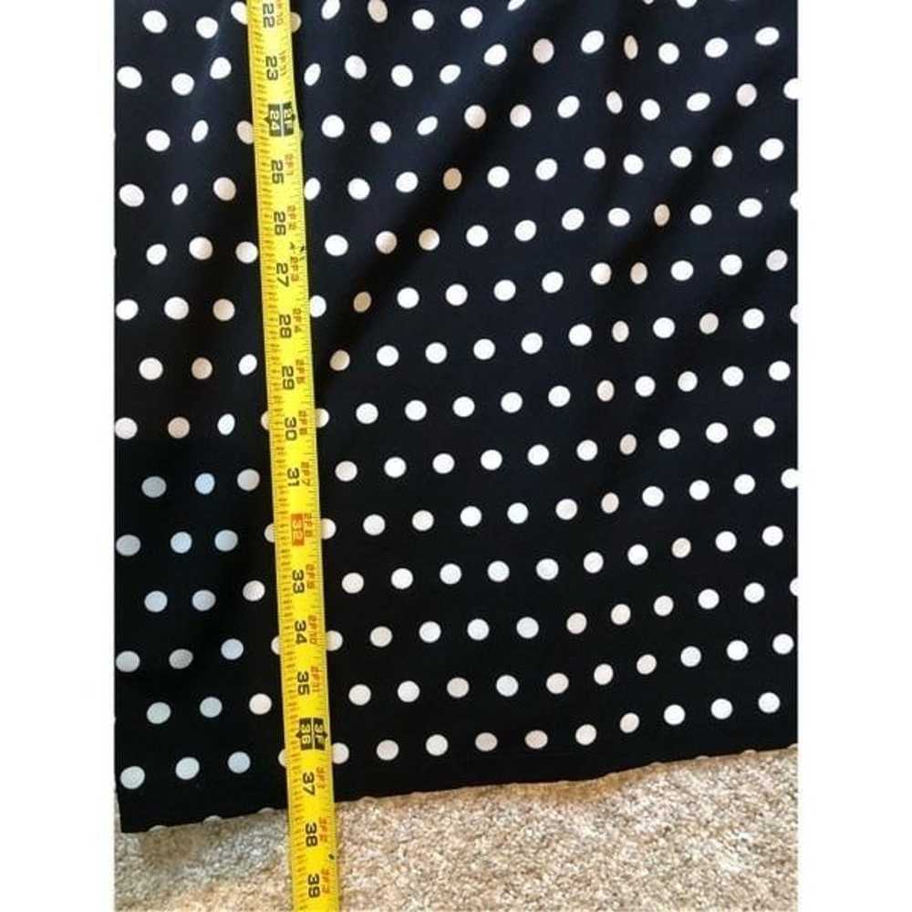 Glamour Women’s Retro Black and White Polka Dot C… - image 10