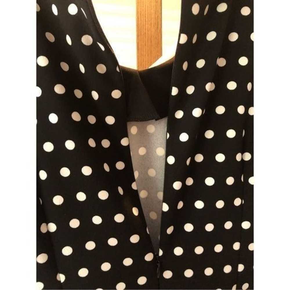 Glamour Women’s Retro Black and White Polka Dot C… - image 6