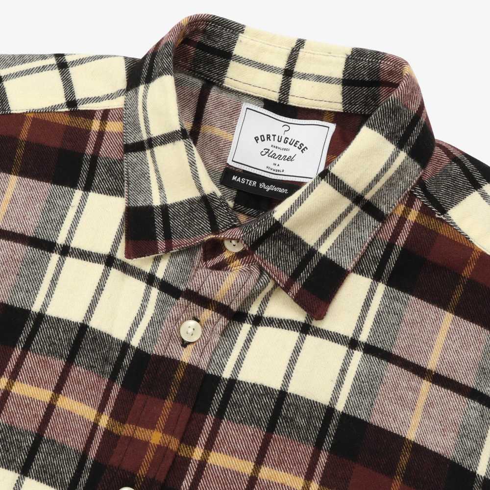 Portuguese Flannel Check Flannel Shirt - image 3