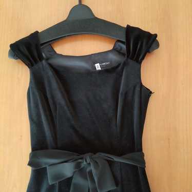 Lautreamont Velvet Black Dress - image 1