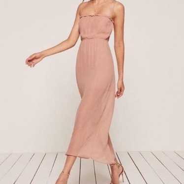 Reformation Mauve Pink Color Ballet Slip Dress - image 1