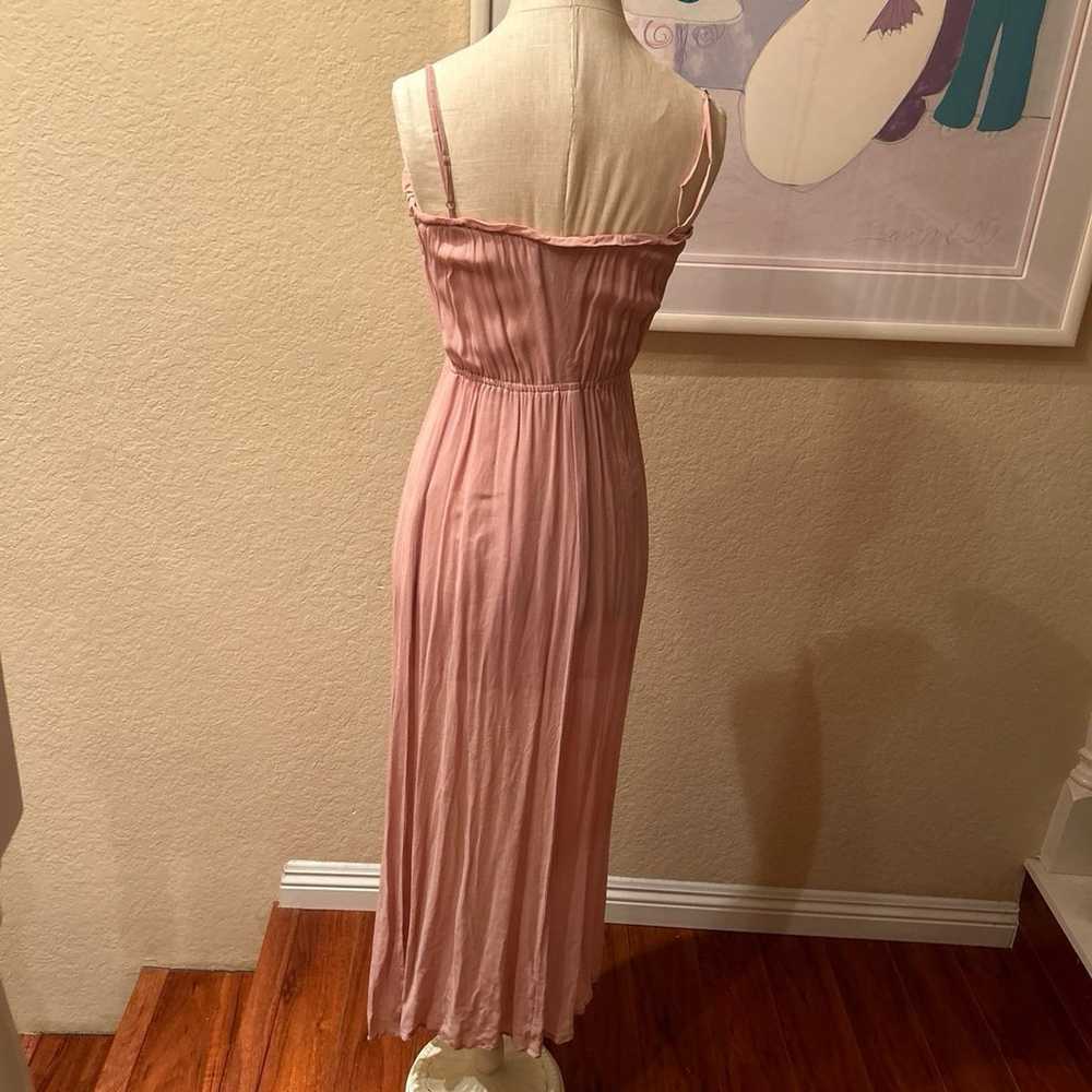 Reformation Mauve Pink Color Ballet Slip Dress - image 7