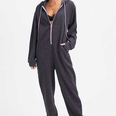 Fabletics Forever Fleece Hooded Onesie Lounge