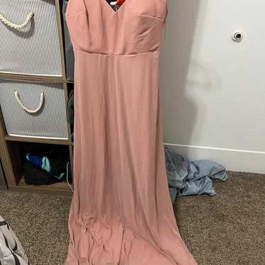 Birdy grey dusty rose dress