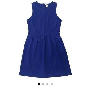 J.crew Royal Blue A-line Dress Size M