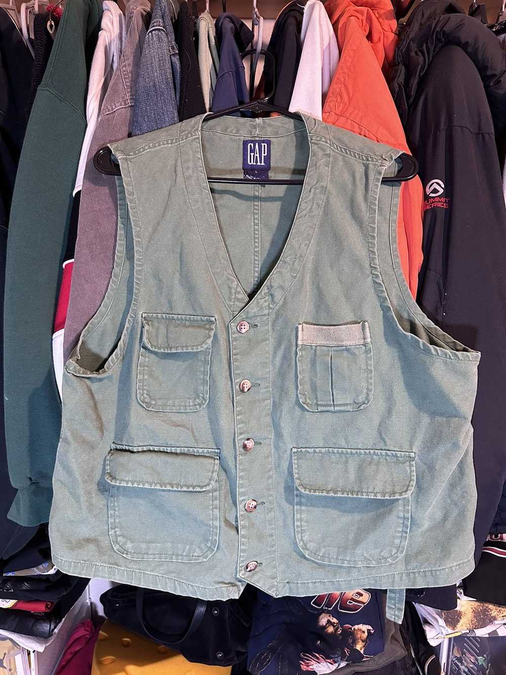 Gap × Streetwear × Vintage Vintage Gap vest - image 1